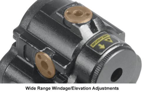 Leapers Inc. UTG Sub-compact Red Laser, Solid/Strobe Mode, Integral Mount