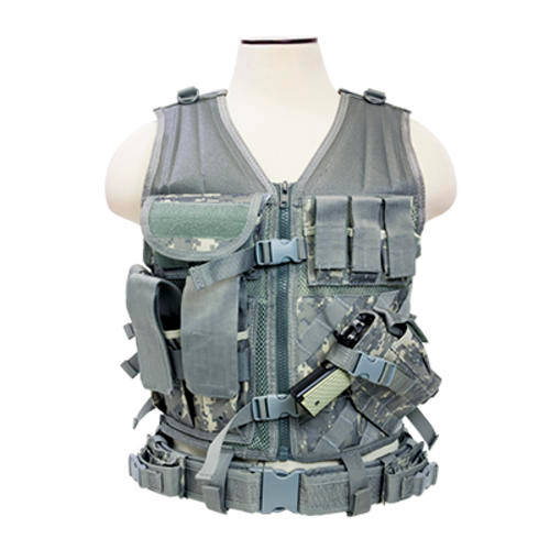 Nc Star Tactical Vest - Digital Camo  2XL-3XL