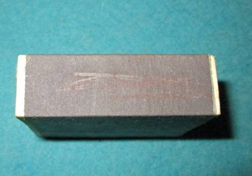 Lion Match Box with matches slightly used