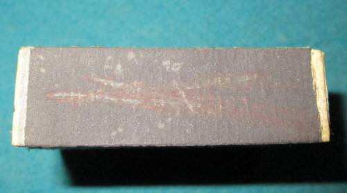 Lion Match Box with matches slightly used