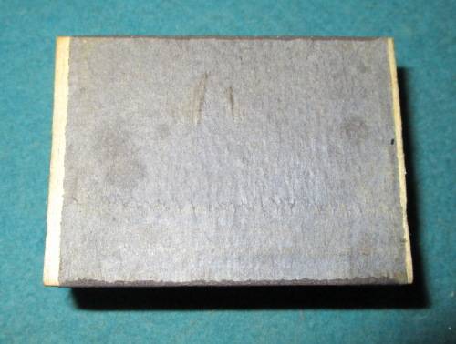 Lion Match Box with matches slightly used