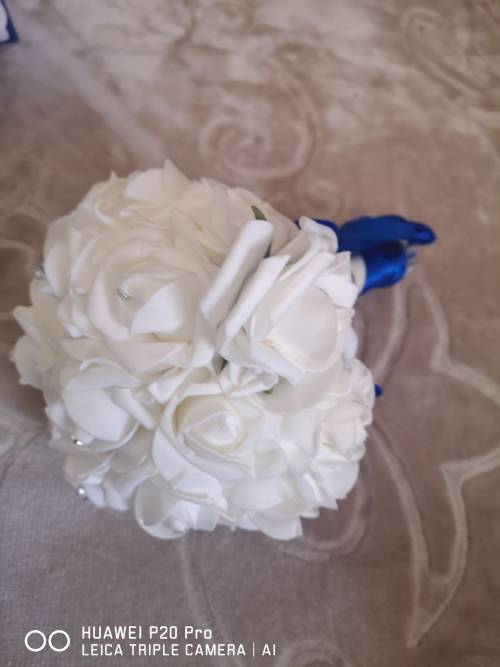 Bridal Ring pillow and bouquet combo