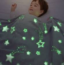 Glow in the dark blanket