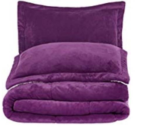 Fleece Wool Comforters Assorted