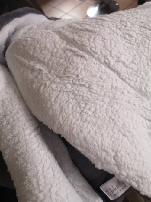 Fleece Comforter Grey