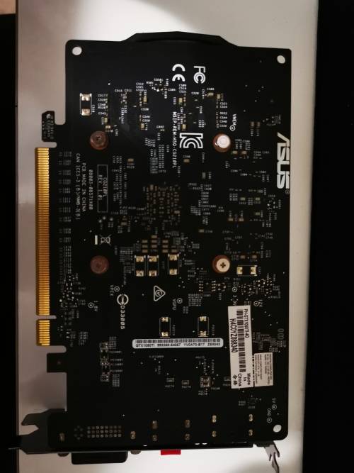 NVIDIA GTX 1050 TI 4GB ASUS GAMING GRAPHICS CARD