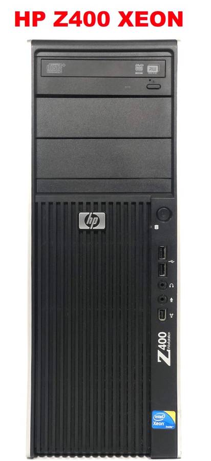HP Z400 XEON WORKSTATION + GAINWARD 550Ti GPU