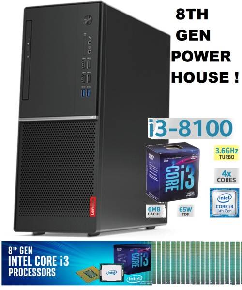 !! 8TH GEN LENOVO CORE-i3 8100 !!