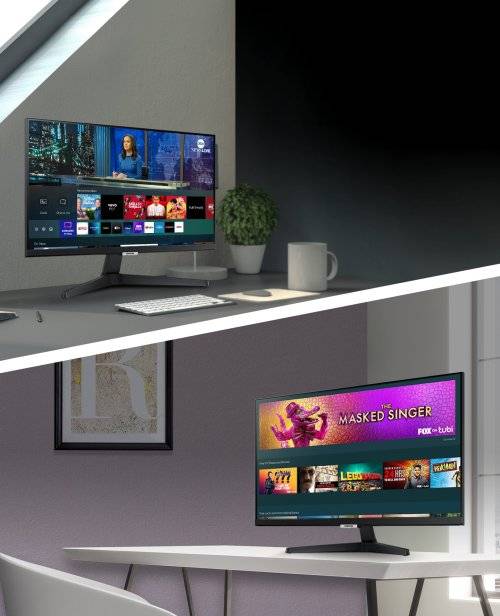 !! SAMSUNG SMART 24`` GAMING (AS NEW) M5 MONITOR !!