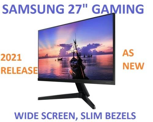 !! MASSIVE SAMSUNG 27`inch (2021-AS NEW) 1080p FHD IPS PANEL T35F MONITOR !!
