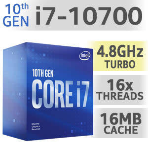 !! INTEL i7-I0700,10th Gen + GTX 1080 G1-GAMING 8GB  GPU, COMPLETE!!