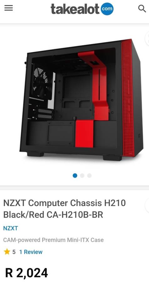 !! NZXT GAMING MINI ITX PC CASE !!