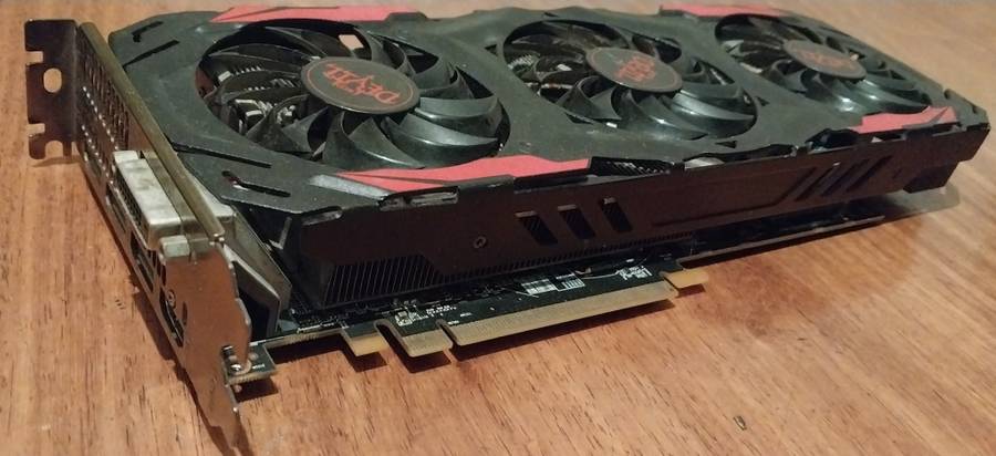 !! RED DEVIL 8GB GPU - WORKS: Read Description !!