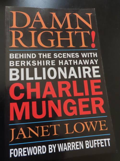DAMN RIGHT! by Janet Lowe