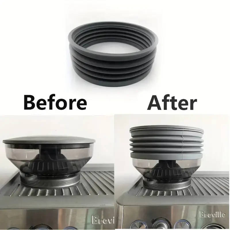 Silicone Bellows For Breville Barista Hoppers for Single Dosing with Low Retention