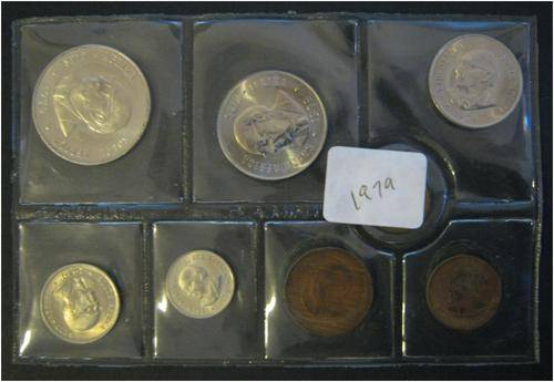*** 1979 UNCIRCULATED COIN SET WITH NICKLE R1 - AS ISSUED BY SA MINT ***