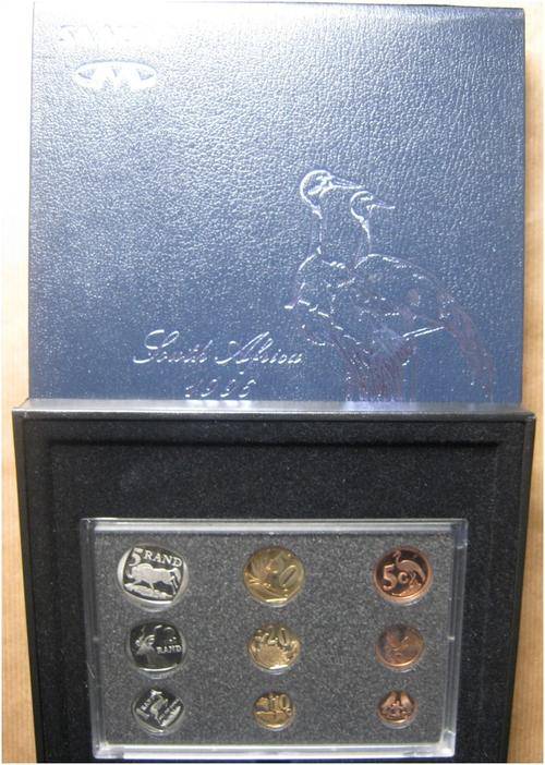 ###1996 - SA PROOF SET - IN ORIGINAL SAM BOX - HERNS VALUE R650 ###