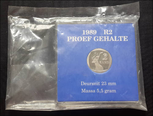 *** 1989 - PROOF R2 - AS ISSUED - STILL SEALED ***