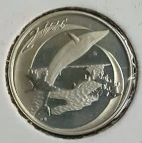*** 2002 - SA PROOF 2 1/2c (TICKEY) - WHALE ***