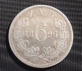 1896 - ZAR 6 PENCE - AS PER IMAGES