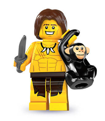 JUNGLE BOY - LEGO Minifigures - Series 7