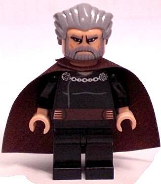 COUNT DOOKU (Clone Wars, with cape) - Star Wars LEGO Minifigure (VERY RARE!!!)