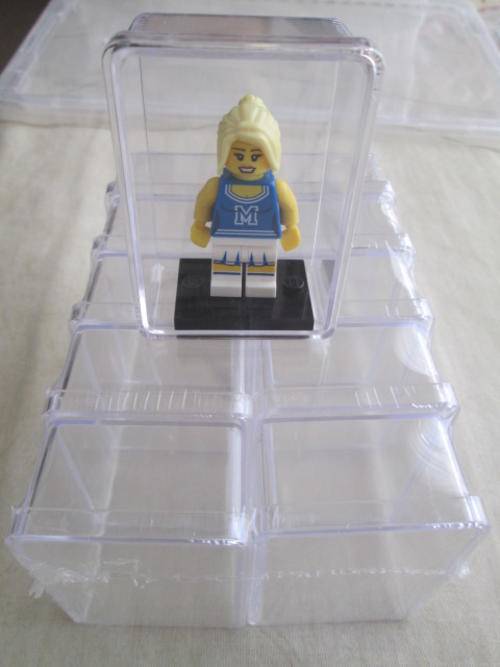 COLLECTOR DISPLAY TUBS (Packs of 10) - Lego Minifigure Accessories