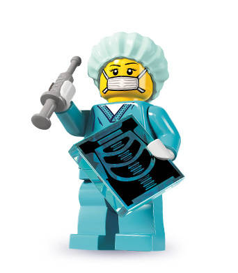 SURGEON - LEGO Minifigures - Series 6 (RARE!)