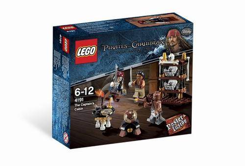 CAPTAIN'S CABIN - LEGO Pirates Of The Caribbean Set
