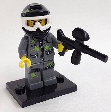 PAINTBALL PLAYER - Lego Minifigures Series 10