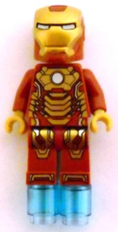 IRON MAN (Mark42 Armour) - LEGO Super Heroes Minifigure