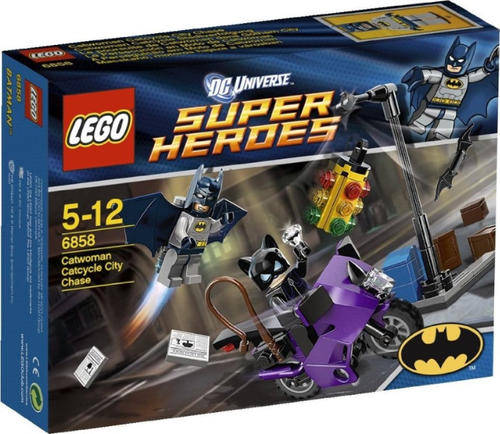 CATWOMAN CATCYCLE CITY CHASE - LEGO Super Heroes Set (Hard To Find!) Imported