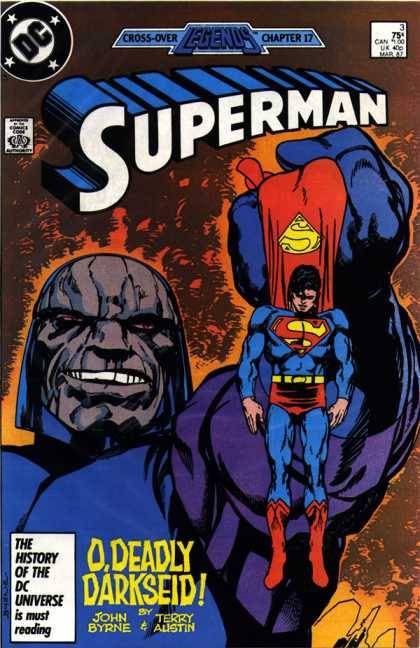 Superman #3 (1987) Very Rare! Back Issue