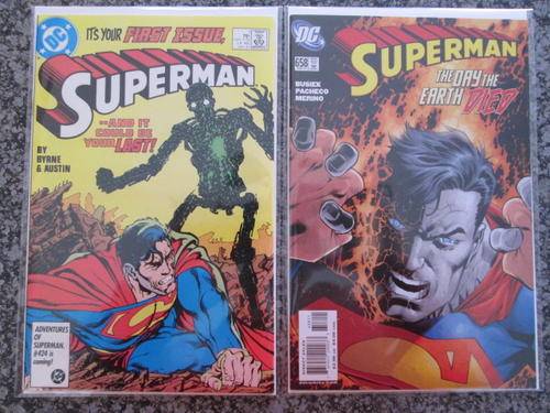 Superman #1 + #658 Combo (NM - 1987 & 2007) Rare!