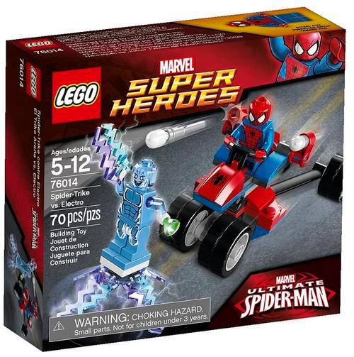 Spider-Trike VS Electro - Lego Super Heroes Set (76014)