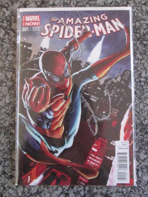 Amazing Spider-Man #1 Pop Mhan Variant Edition (NM Inside Sleeve - 2014) Rare!