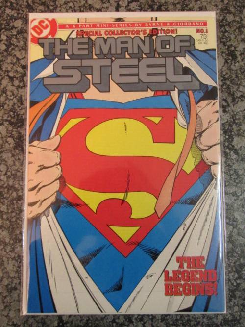 Superman The Man Of Steel #1 Special Collector's Edition (NM - 1986) Rare! Copper Age