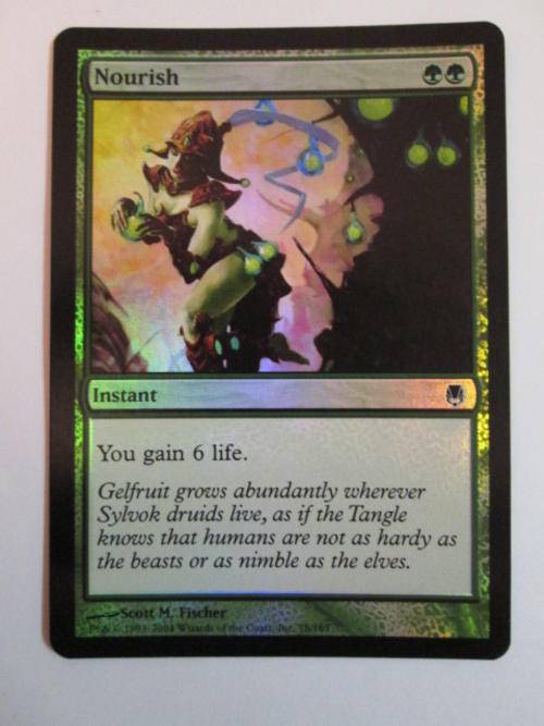 Nourish - (Common Instant Card) Foil Darksteel - Magic The Gathering