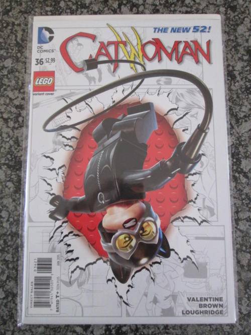 Catwoman #36 Lego Variant Edition (NM Inside Sleeve - 2014) Back Issue, DC Comics