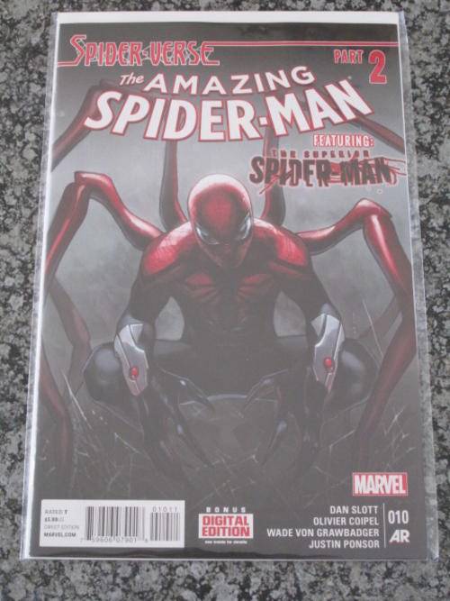 Amazing Spider-Man #10 (NM - 2015) Spider Verse Part 2