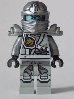 Zane Titanium Ninja (With Hood) - Lego Ninjago Minifigure