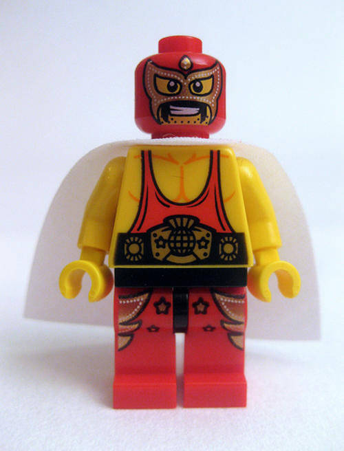 El Macho Wrestler - Lego Movie Minifigure