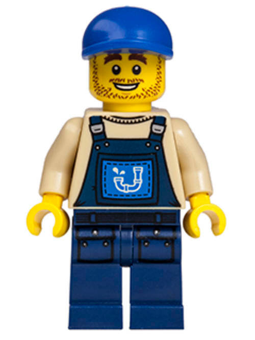 Plumber Joe - Lego Movie Minifigure