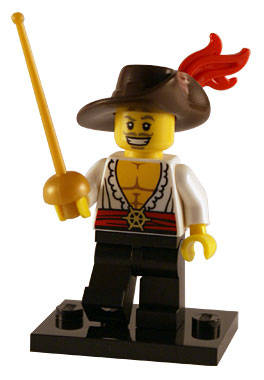 Swashbuckler - Lego Minifigure Series 12 (Discontinued)