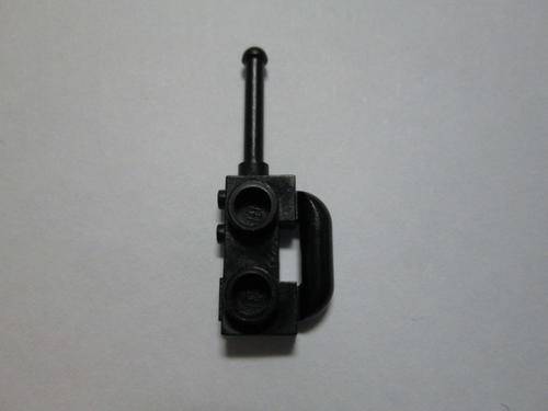 Wallkie Talkie Radio (Black) - Lego Minifigure Accessories