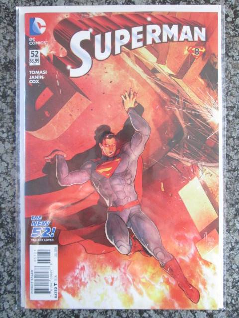 Superman #52 Mikel Janin Variant S8 (Near Mint - 2016) Final Series Issue
