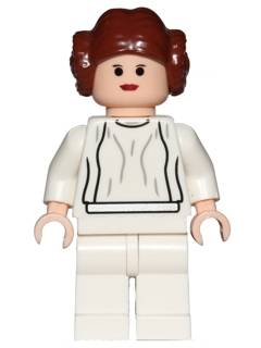 Princess Leia (White Dress) - Lego Star Wars Minifigure Hard to find