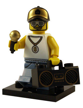 Rapper - Lego Minifigure Series 3 (Rare)