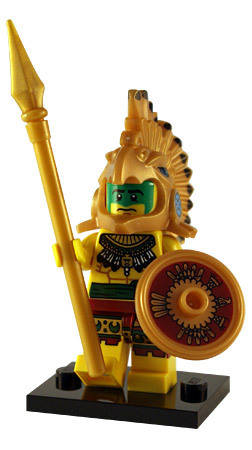 Aztec Warrior - Lego Minifigure Series 7 (Rare)