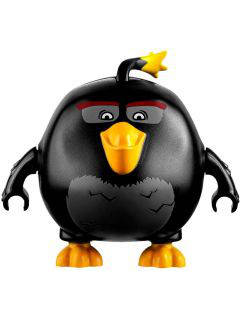 Bomb - Lego Angry Birds Minifigure